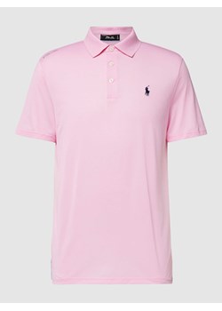 Koszulka polo o kroju tailored fit z wyhaftowanym logo ze sklepu Peek&Cloppenburg  w kategorii T-shirty męskie - zdjęcie 169216574
