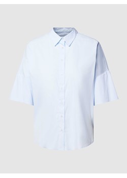 Bluzka w jednolitym kolorze ze sklepu Peek&Cloppenburg  w kategorii Koszule damskie - zdjęcie 169216693
