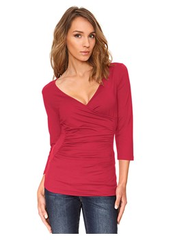 Heine Koszulka w kolorze czerwonym ze sklepu Limango Polska w kategorii Bluzki damskie - zdjęcie 169218633