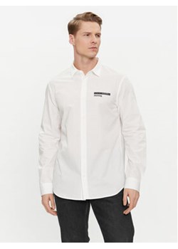 Armani Exchange Koszula 3DZC26 ZNXLZ 1116 Biały Slim Fit ze sklepu MODIVO w kategorii Koszule męskie - zdjęcie 169219512