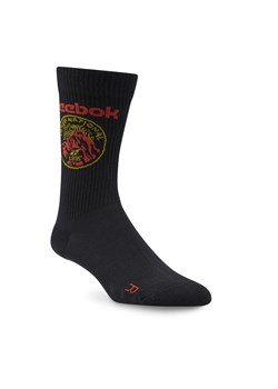 Skarpety wysokie unisex Reebok Classics Camping Socks HC4371 black ze sklepu eobuwie.pl w kategorii Skarpetki męskie - zdjęcie 169219871