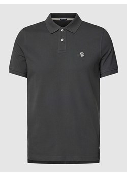 Koszulka polo z wyhaftowanym logo ze sklepu Peek&Cloppenburg  w kategorii T-shirty męskie - zdjęcie 169221322