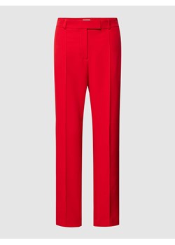 Spodnie z zakładkami w pasie i lamowaną kieszenią z tyłu ze sklepu Peek&Cloppenburg  w kategorii Spodnie damskie - zdjęcie 169221980