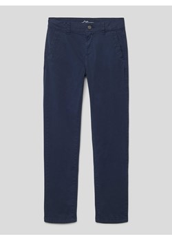 Spodnie o kroju slim fit z kieszenią z tyłu ze sklepu Peek&Cloppenburg  w kategorii Spodnie chłopięce - zdjęcie 169222204