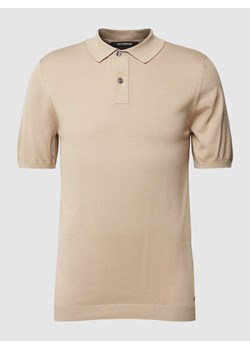Koszulka polo w jednolitym kolorze ze sklepu Peek&Cloppenburg  w kategorii T-shirty męskie - zdjęcie 169222232