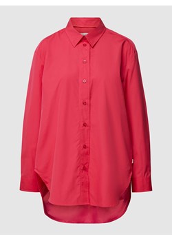 Bluzka koszulowa z bocznymi rozcięciami ze sklepu Peek&Cloppenburg  w kategorii Koszule damskie - zdjęcie 169222244