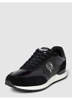 Sneakersy skórzane z aplikacją z logo ze sklepu Peek&Cloppenburg  w kategorii Buty sportowe męskie - zdjęcie 169222504