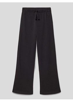 Spodnie dresowe z detalami z logo ze sklepu Peek&Cloppenburg  w kategorii Spodnie dziewczęce - zdjęcie 169222513