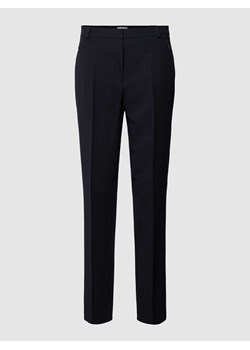Spodnie o kroju slim fit w jednolitym kolorze ze sklepu Peek&Cloppenburg  w kategorii Spodnie damskie - zdjęcie 169222522