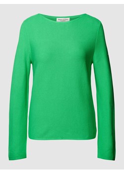 Sweter z dzianiny w jednolitym kolorze ze sklepu Peek&Cloppenburg  w kategorii Swetry damskie - zdjęcie 169222552