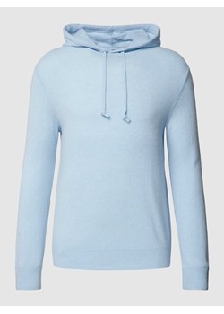 Bluza z kapturem z prążkowanymi ściągaczami ze sklepu Peek&Cloppenburg  w kategorii Bluzy męskie - zdjęcie 169222683