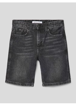Szorty jeansowe o kroju relaxed fit z 5 kieszeniami ze sklepu Peek&Cloppenburg  w kategorii Spodenki chłopięce - zdjęcie 169222742