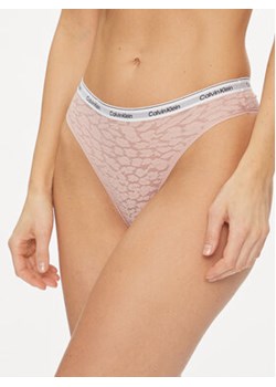 Calvin Klein Underwear Figi brazylijskie 000QD5233E Różowy ze sklepu MODIVO w kategorii Majtki damskie - zdjęcie 169230633