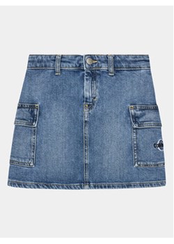 Calvin Klein Jeans Spódnica jeansowa Authentic IG0IG02385 Niebieski Regular Fit ze sklepu MODIVO w kategorii Spódnice dziewczęce - zdjęcie 169231462