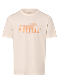 Mustang Koszulka męska - Austin Mężczyźni Bawełna écru nadruk ze sklepu vangraaf w kategorii T-shirty męskie - zdjęcie 169233572