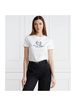 Tommy Hilfiger T-shirt | Slim Fit ze sklepu Gomez Fashion Store w kategorii Bluzki damskie - zdjęcie 169234222