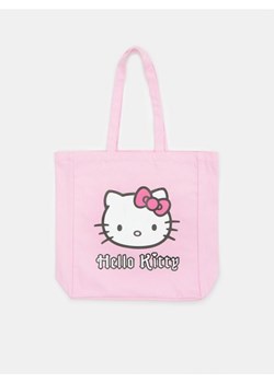 Sinsay - Torba shopper Hello Kitty - różowy ze sklepu Sinsay w kategorii Torby materiałowe - zdjęcie 169236242
