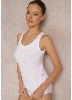 Biały Top Bawełniany Philista ze sklepu Renee odzież w kategorii Bluzki damskie - zdjęcie 169236470