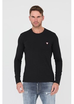GUESS Czarny longslevee Core Tee, Wybierz rozmiar XXL ze sklepu outfit.pl w kategorii T-shirty męskie - zdjęcie 169237032