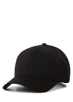 Calvin Klein Czapka damska Kobiety Bawełna czarny jednolity ze sklepu vangraaf w kategorii Czapki z daszkiem damskie - zdjęcie 169237054