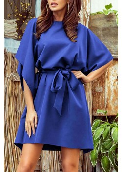 Sukienka MALIARA BLUE ze sklepu Ivet Shop w kategorii Sukienki - zdjęcie 169237113