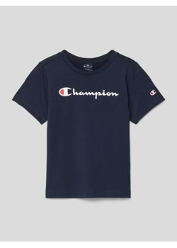 T-shirt z okrągłym dekoltem ze sklepu Peek&Cloppenburg  w kategorii T-shirty chłopięce - zdjęcie 169237660