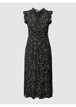 Sukienka midi w kwiatowe wzory ze sklepu Peek&Cloppenburg  w kategorii Sukienki - zdjęcie 169237670