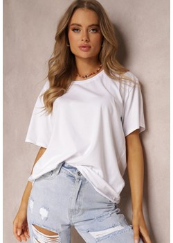 Biały T-shirt Eraela ze sklepu Renee odzież w kategorii Bluzki damskie - zdjęcie 169238484