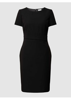 Sukienka etui o długości do kolan w jednolitym kolorze ze sklepu Peek&Cloppenburg  w kategorii Sukienki - zdjęcie 169239280