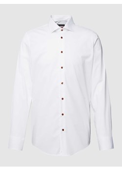 Koszula biznesowa w jednolitym kolorze ze sklepu Peek&Cloppenburg  w kategorii Koszule męskie - zdjęcie 169239303