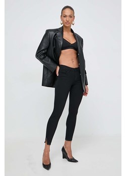 Liu Jo jeansy damskie kolor czarny ze sklepu ANSWEAR.com w kategorii Jeansy damskie - zdjęcie 169243404