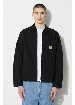 Carhartt WIP kurtka jeansowa Detroit Jacket męska kolor czarny przejściowa ze sklepu PRM w kategorii Kurtki męskie - zdjęcie 169246813