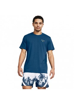 Męska koszulka do koszykówki Under Armour Curry Emb Splash Tee - niebieska ze sklepu Sportstylestory.com w kategorii T-shirty męskie - zdjęcie 169247711