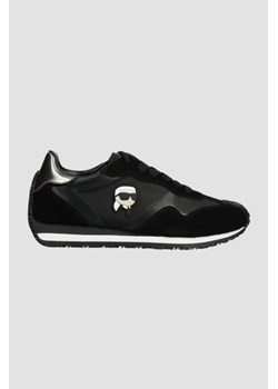 KARL LAGERFELD Czarne sneakersy Velocette Embro Nft, Wybierz rozmiar 38 ze sklepu outfit.pl w kategorii Buty sportowe damskie - zdjęcie 169251332