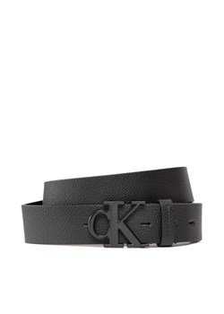Pasek Męski Calvin Klein Jeans Round Mono Plaque Belt 35Mm K50K509883 BDS ze sklepu eobuwie.pl w kategorii Paski męskie - zdjęcie 169252250