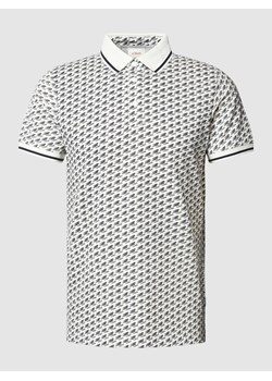 Koszulka polo we wzory na całej powierzchni ze sklepu Peek&Cloppenburg  w kategorii T-shirty męskie - zdjęcie 169255093