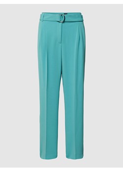 Spodnie materiałowe z paskiem model ‘Tapiah’ ze sklepu Peek&Cloppenburg  w kategorii Spodnie damskie - zdjęcie 169255262