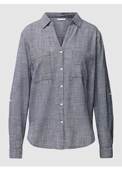 Bluzka z drobnym,fakturowanym wzorem ze sklepu Peek&Cloppenburg  w kategorii Koszule damskie - zdjęcie 169255333