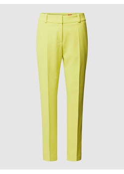 Spodnie materiałowe o kroju slim fit w kant model ‘Hetana’ ze sklepu Peek&Cloppenburg  w kategorii Spodnie damskie - zdjęcie 169255403