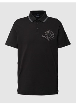 Koszulka polo z wyhaftowanym motywem z logo ze sklepu Peek&Cloppenburg  w kategorii T-shirty męskie - zdjęcie 169255492