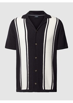 Koszula casualowa o kroju regular fit ze wzorem w blokowe pasy model ‘Klaas’ ze sklepu Peek&Cloppenburg  w kategorii Koszule męskie - zdjęcie 169255540