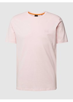 T-shirt z detalem z logo model ‘Tales’ ze sklepu Peek&Cloppenburg  w kategorii T-shirty męskie - zdjęcie 169255702