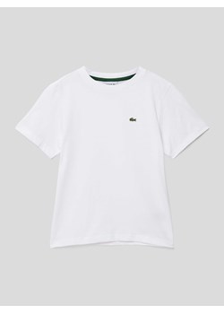 T-shirt z wyhaftowanym logo ze sklepu Peek&Cloppenburg  w kategorii T-shirty chłopięce - zdjęcie 169255804