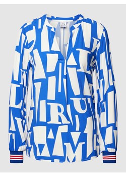 Bluzka z wiskozy ze wzorem na całej powierzchni ze sklepu Peek&Cloppenburg  w kategorii Bluzki damskie - zdjęcie 169255970