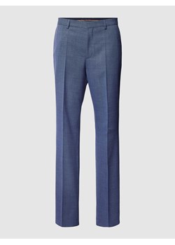 Spodnie do garnituru z efektem melanżu model ‘Leon’ ze sklepu Peek&Cloppenburg  w kategorii Spodnie męskie - zdjęcie 169256090