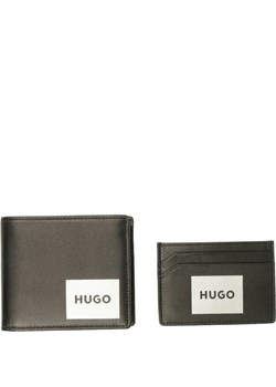 HUGO Skórzany portfel + etui na karty GBHM_4 ze sklepu Gomez Fashion Store w kategorii Etui - zdjęcie 169258673