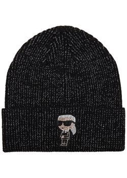 Karl Lagerfeld Wełniana czapka k/ikonik 2.0 lur ze sklepu Gomez Fashion Store w kategorii Czapki zimowe damskie - zdjęcie 169258710