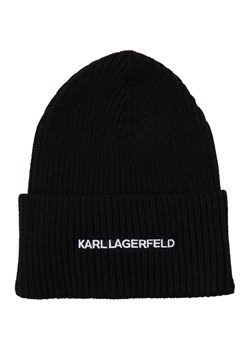 Karl Lagerfeld Czapka k/essential | z dodatkiem wełny i kaszmiru ze sklepu Gomez Fashion Store w kategorii Czapki zimowe damskie - zdjęcie 169258721