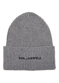 Karl Lagerfeld Czapka k/essential | z dodatkiem wełny i kaszmiru ze sklepu Gomez Fashion Store w kategorii Czapki zimowe damskie - zdjęcie 169258722