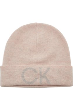 Calvin Klein Wełniana czapka ELEVATED MONOGRAM ze sklepu Gomez Fashion Store w kategorii Czapki zimowe damskie - zdjęcie 169259224